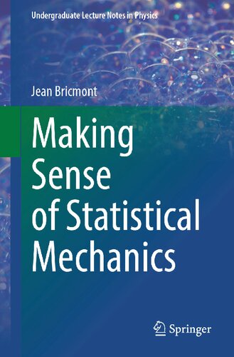 Making Sense of Statistical Mechanics (PDF/EPUB Version)