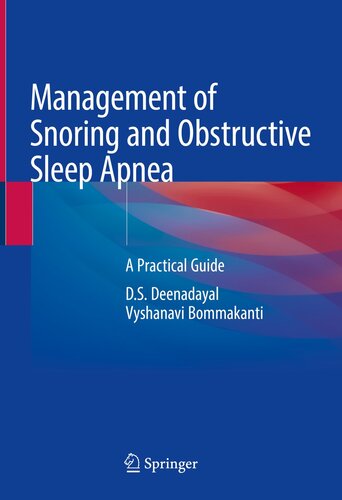 Management of Snoring and Obstructive Sleep Apnea: A Practical Guide (PDF/EPUB Version)