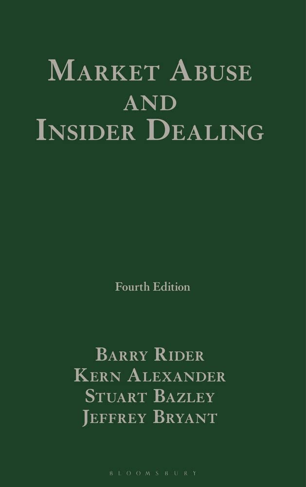 Market Abuse and Insider Dealing (PDF/EPUB Version)