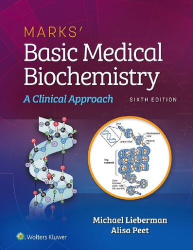 Marks' Basic Medical Biochemistry A Clinical Approach - Michael Lieberman copy 6th latest edition (PDF/EPUB Version)