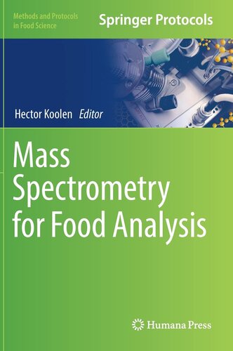 Mass Spectrometry for Food Analysis (Methods and Protocols in Food Science) (PDF/EPUB Version)