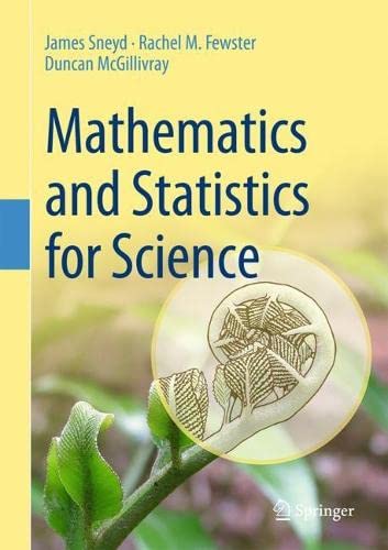 Mathematics and Statistics for Science (PDF/EPUB Version)