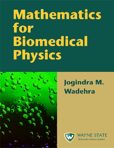Mathematics for Biomedical Physics (PDF/EPUB Version)