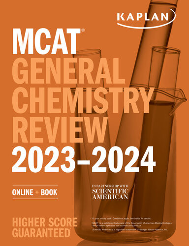 MCAT General Chemistry Review 2023-2024: Online + Book (PDF/EPUB Version)