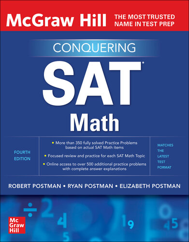McGraw Hill Conquering SAT Math (PDF/EPUB Version)