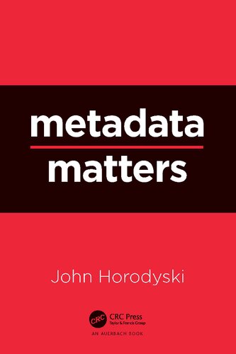 Metadata Matters (PDF/EPUB Version)
