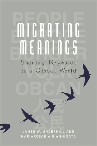 Migrating Meanings: Sharing Keywords in a Global World (PDF/EPUB Version)