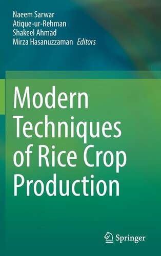 Modern Techniques of Rice Crop Production (PDF/EPUB Version)