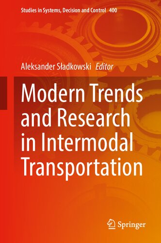 Modern Trends and Research in Intermodal Transportation (PDF/EPUB Version)