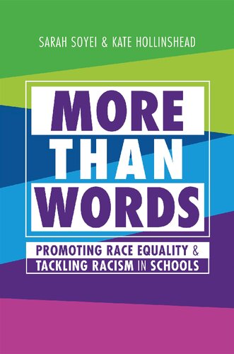 More Than Words: Promoting Race Equality and Tackling Racism in Schools (PDF/EPUB Version)