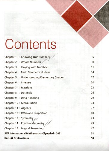 MTG IMO work book for class 6 2022-2023 (PDF/EPUB Version)