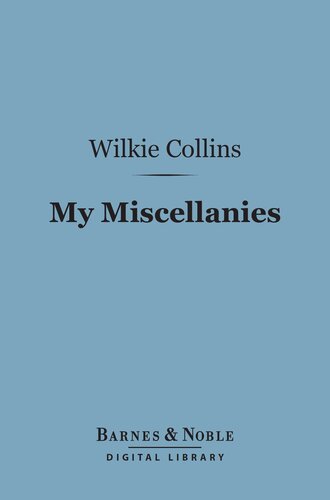 My Miscellanies (PDF/EPUB Version)