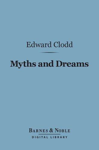 Myths and Dreams (PDF/EPUB Version)