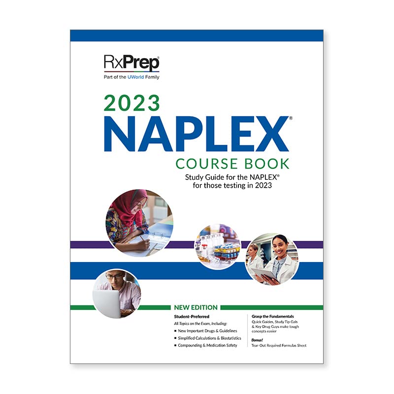 NAPLEX RxPrep 2023 Course Book for Pharmacist Licensure Exam Preparation (PDF/EPUB Version)