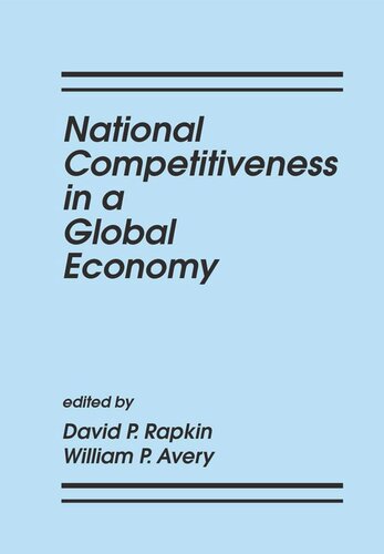 National Competitiveness in a Global Economy (PDF/EPUB Version)