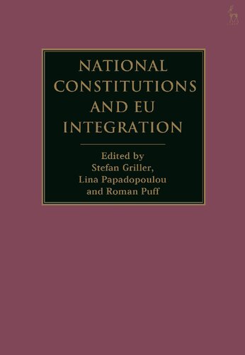 National Constitutions and EU Integration (PDF/EPUB Version)