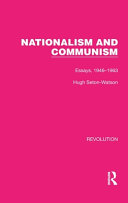 Nationalism and Communism: Essays, 1946-1963 (PDF/EPUB Version)