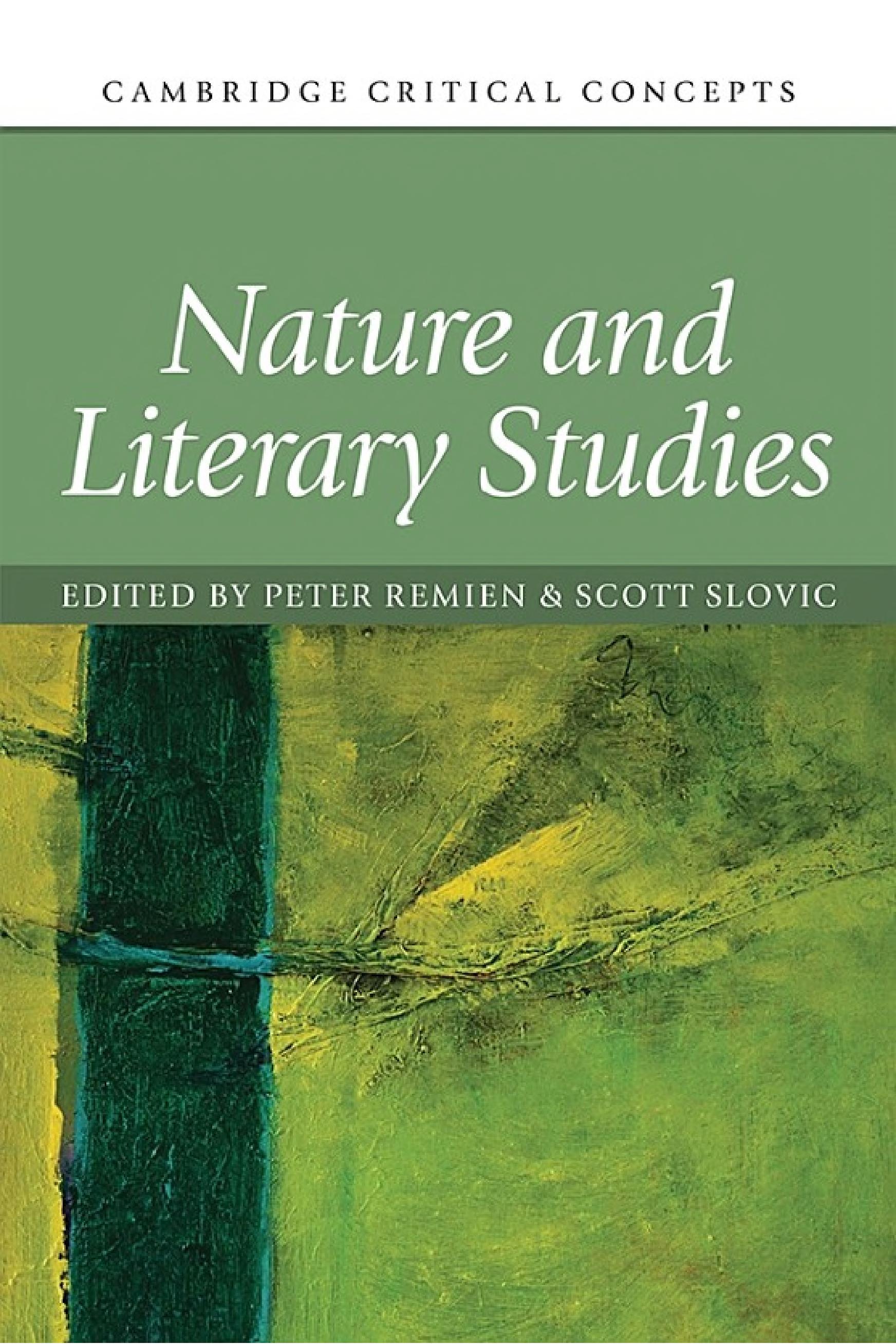 Nature and Literary Studies (PDF/EPUB Version)