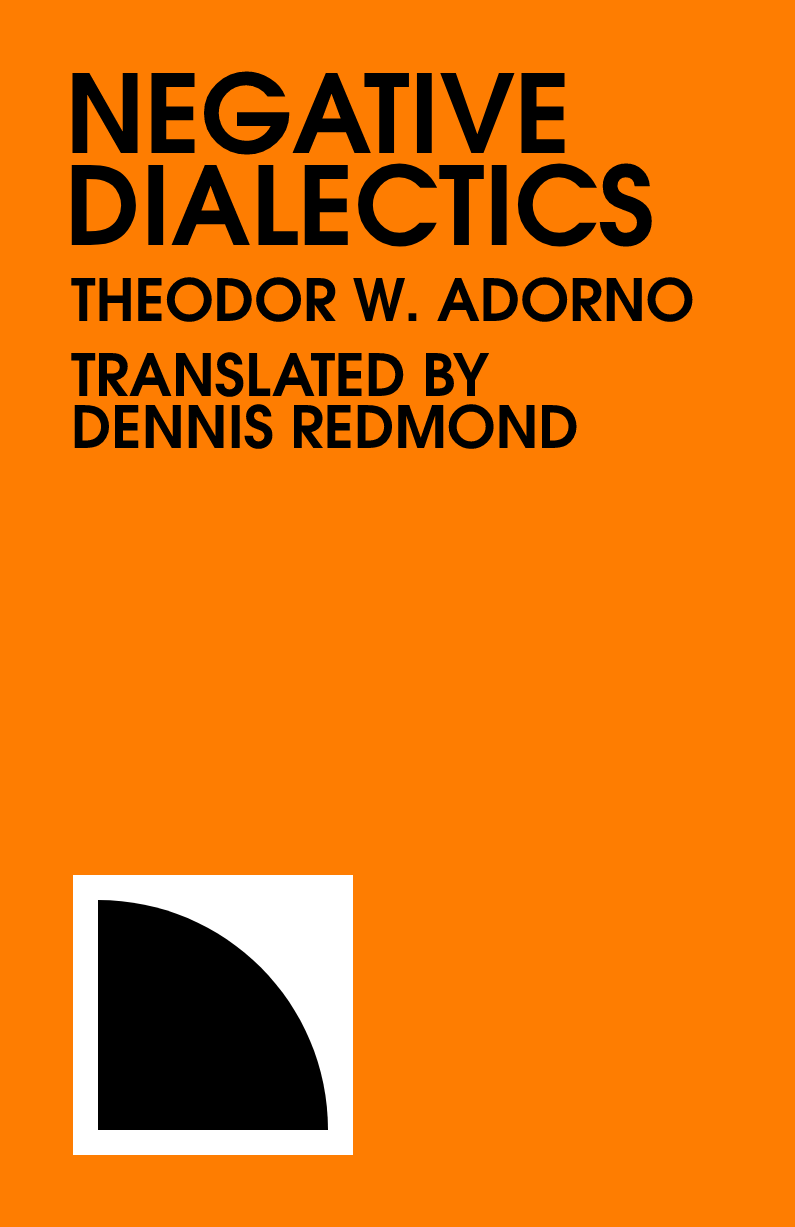 Negative Dialectics (PDF/EPUB Version)