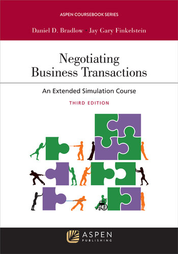 Negotiating business transactions : an extended simulation course (PDF/EPUB Version)