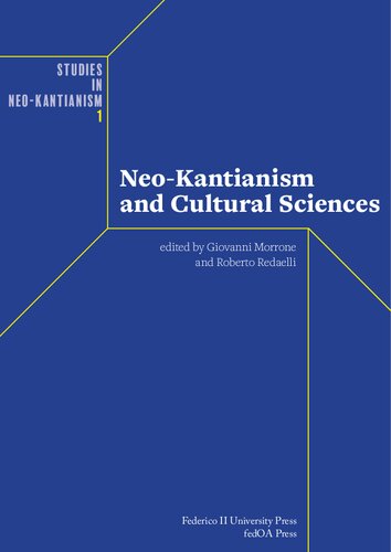 Neo-Kantianism and Cultural Sciences (PDF/EPUB Version)