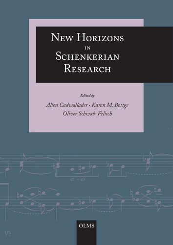 New Horizons in Schenkerian Research (PDF/EPUB Version)