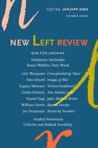 New Left Review 133/134, Jan/Apr 2022 (PDF/EPUB Version)