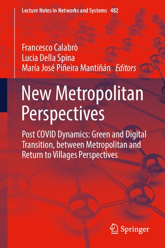 New Metropolitan Perspectives: Post COVID Dynamics: Green and Digital Transition, between Metropolitan and Return to Villages Perspectives (Lecture Notes in Networks and Systems, 482) (PDF/EPUB Version)