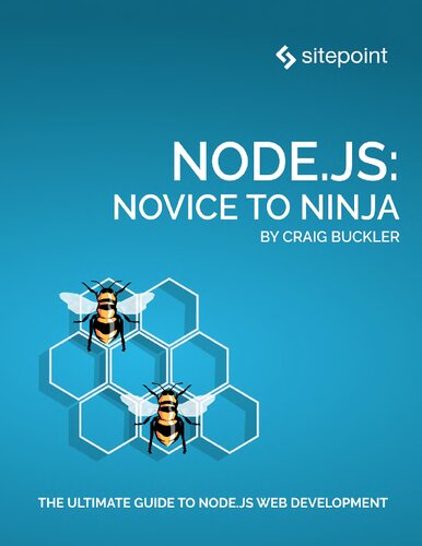 Node.js: Novice to Ninja (PDF/EPUB Version)