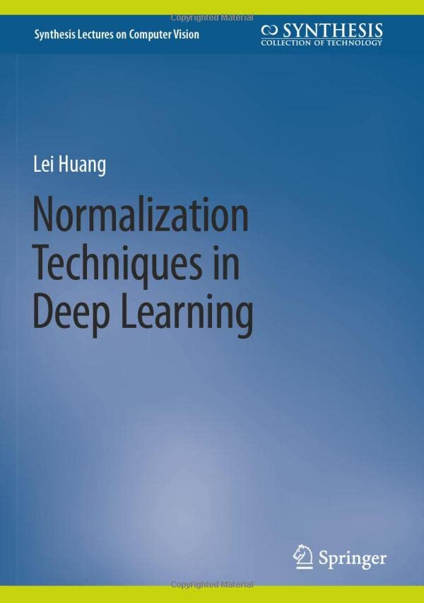 Normalization Techniques in Deep Learning (PDF/EPUB Version)