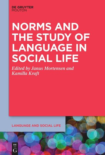 Norms and the Study of Language in Social Life (PDF/EPUB Version)