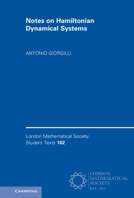 Notes on Hamiltonian Dynamical Systems (PDF/EPUB Version)