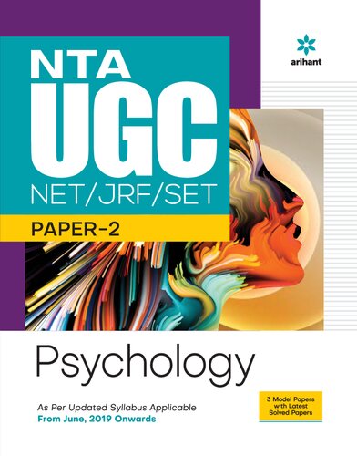 NTA UGC NET/JRF/ SET Paper 2 Psychology (PDF/EPUB Version)
