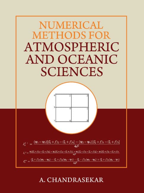 Numerical Methods for Atmospheric and Oceanic Sciences (PDF/EPUB Version)