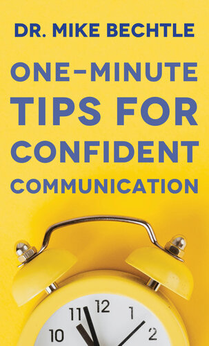 One-Minute Tips for Confident Communication (PDF/EPUB Version)