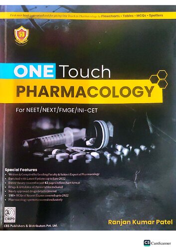 ONE TOUCH Pharmacology for NEET/NEXT/FMGE/INI-CET (PDF/EPUB Version)