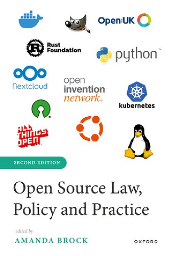 Open Source Law, Policy and Practice (PDF/EPUB Version)