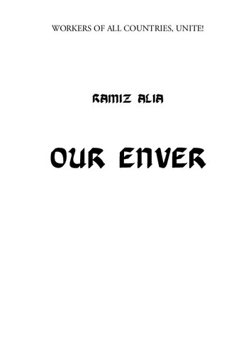 Our Enver (PDF/EPUB Version)