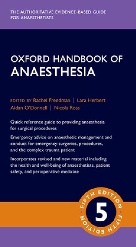 Oxford Handbook of Anaesthesia (PDF/EPUB Version)