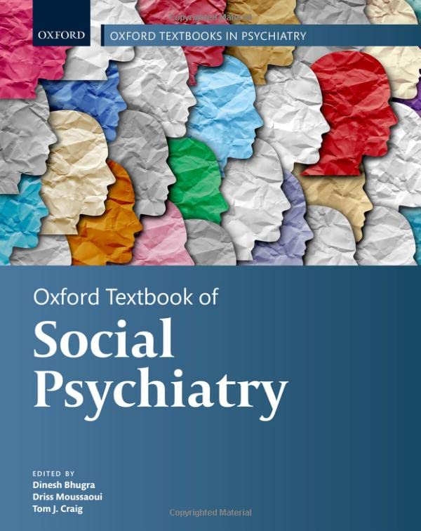 Oxford Textbook of Social Psychiatry (Oxford Textbooks in Psychiatry) (PDF/EPUB Version)