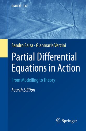 Partial Differential Equations in Action - From Modelling to Theory (PDF/EPUB Version)