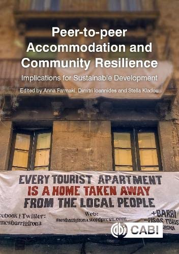 Peer-to-peer Accommodation and Community Resilience: Implications for Sustainable Development (PDF/EPUB Version)