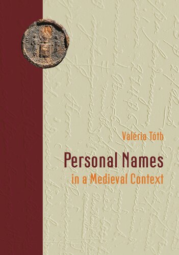 Personal Names in a Medieval Context (PDF/EPUB Version)
