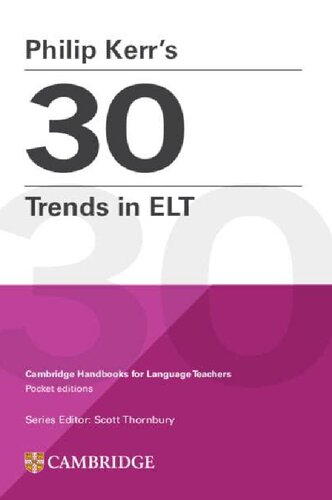 Philip Kerr’s 30 Trends in ELT (PDF/EPUB Version)