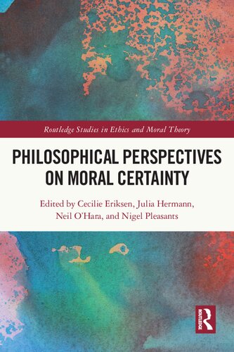 Philosophical Perspectives on Moral Certainty (PDF/EPUB Version)