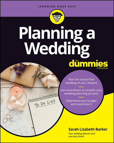 Planning A Wedding For Dummies (PDF/EPUB Version)