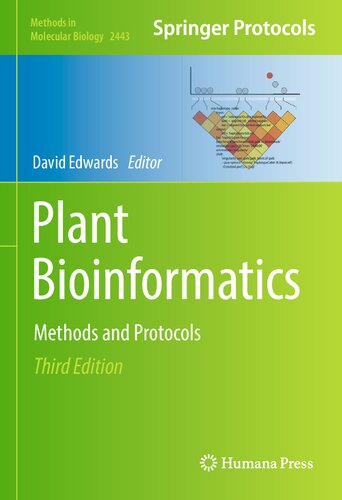 Plant Bioinformatics: Methods and Protocols (PDF/EPUB Version)