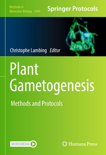 Plant Gametogenesis: Methods and Protocols (Methods in Molecular Biology, 2484) (PDF/EPUB Version)