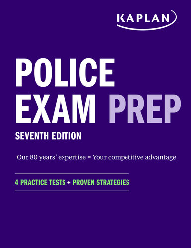 Police Exam Prep 7th Edition: 4 Practice Tests + Proven Strategies (PDF/EPUB Version)