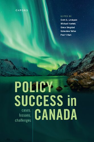 Policy Success in Canada - Cases, Lessons, Challenges (PDF/EPUB Version)